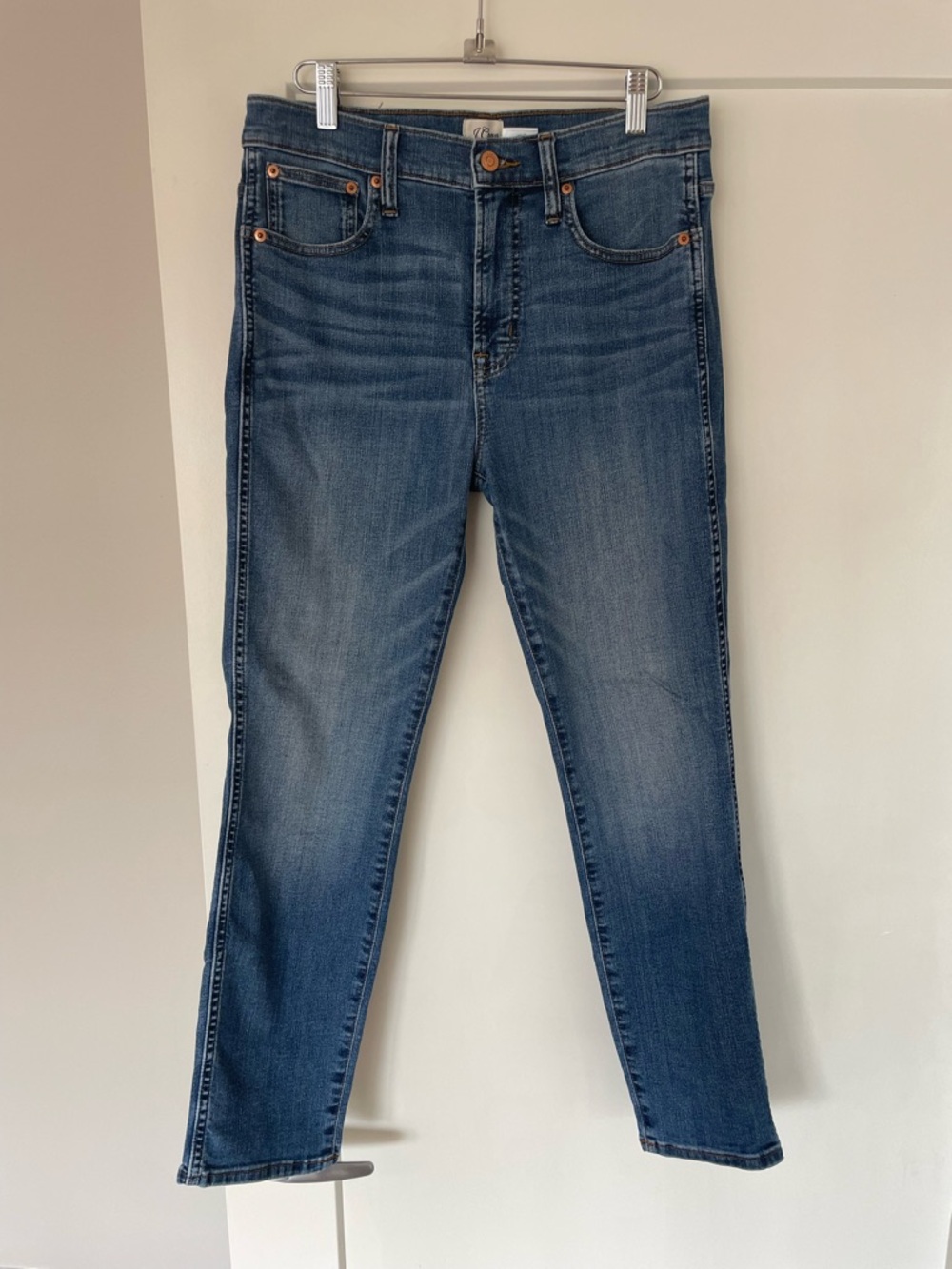 J. Crew Women's Blue Slim Fit Jeans